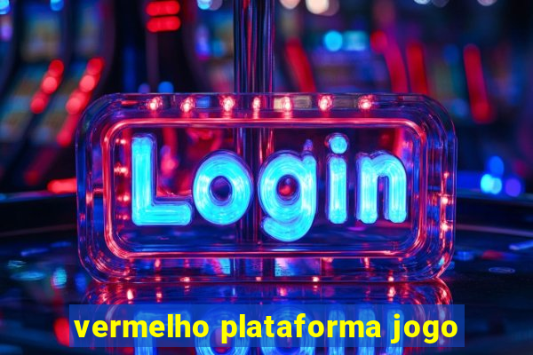 vermelho plataforma jogo